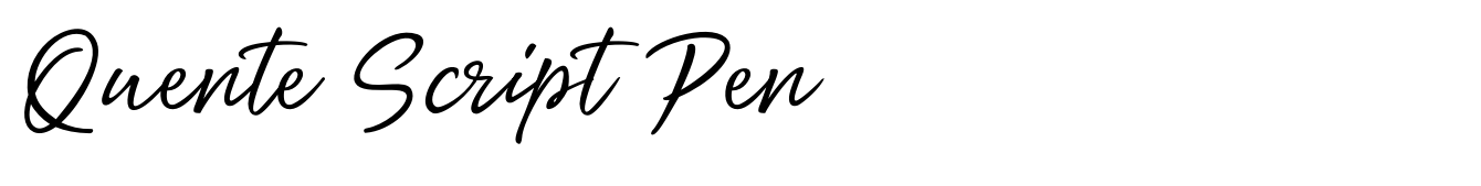 Quente Script Pen